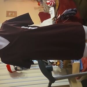 Burgundy Womens T Shirt